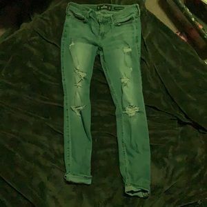 Hollister low rise skinny crop jean W27 L26
